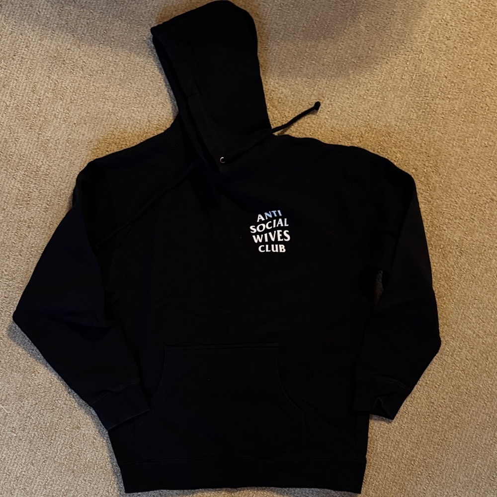 Black Anti Social Wives Club Hoodie